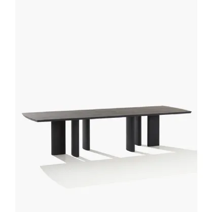 Tavolo Adrien in Olmo Nero di Poliform