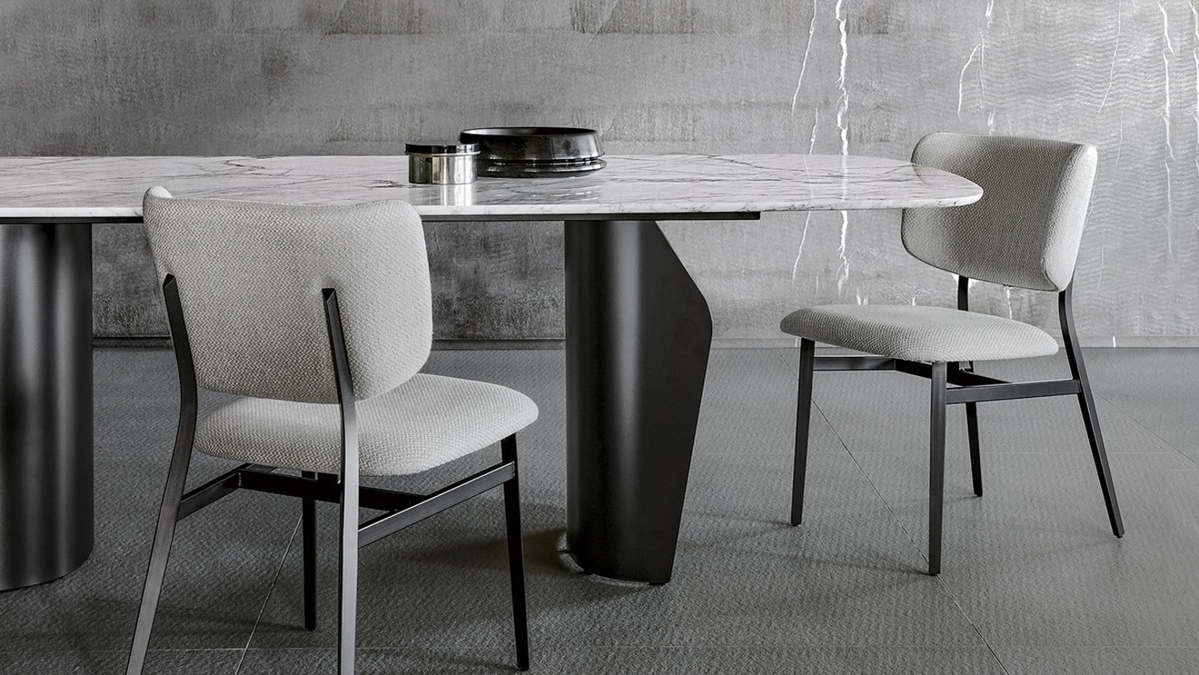 Tavolo Flame in Marmo di Bonaldo