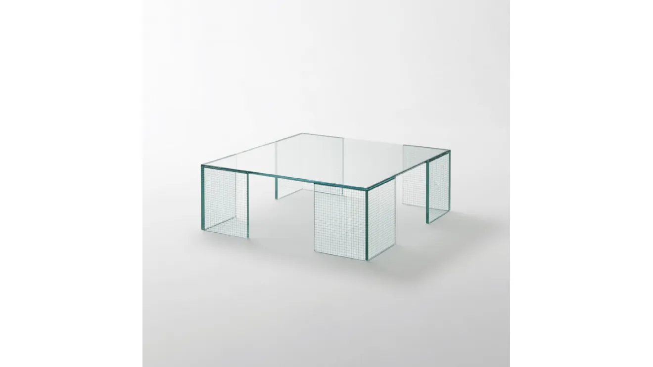 Tavolo Grid Quadrato di Glas Italia