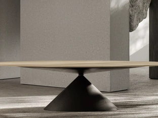 Tavolo Maxy Clay wood di Desalto