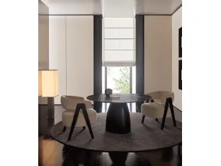 Tavolo rotondo Monolith di Poliform