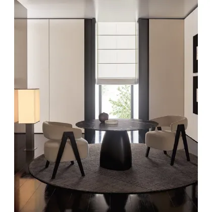 Tavolo rotondo Monolith di Poliform