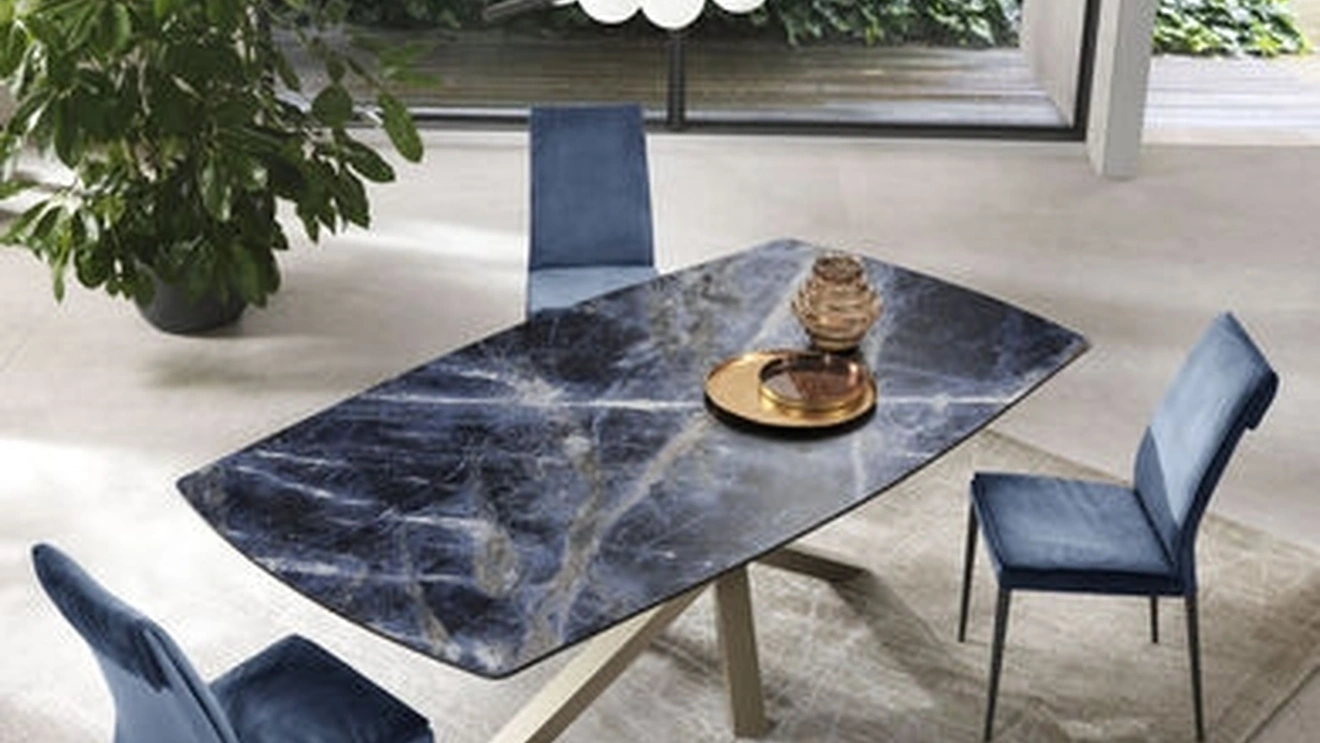 Tavolo Shangai in ceramica di Riflessi