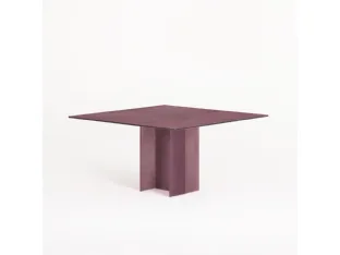 Tavolo quadrato Simoon di Glas Italia