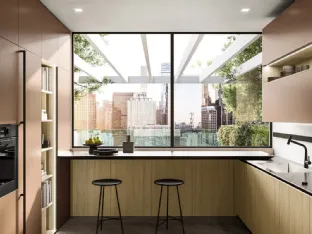 Cucina Design angolare Ak Project 02 di Arrital
