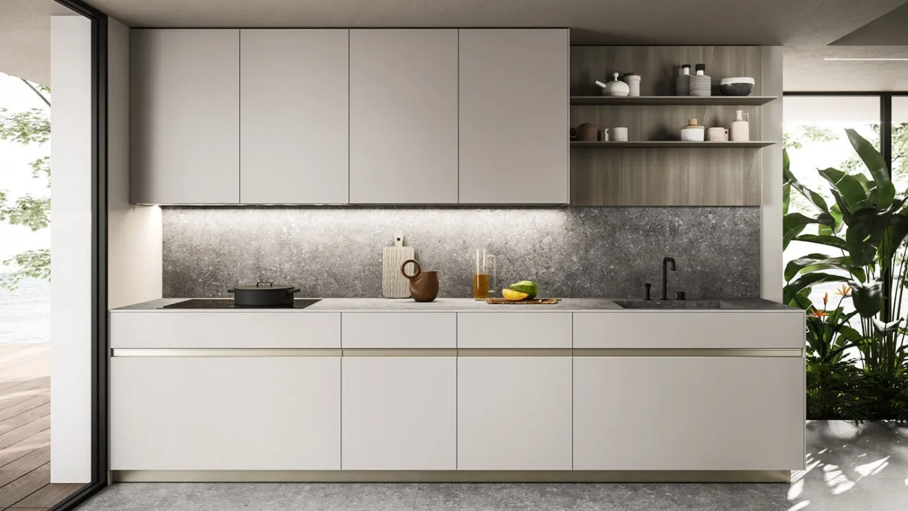 Cucina Design lineare Ak Project 08 di Arrital