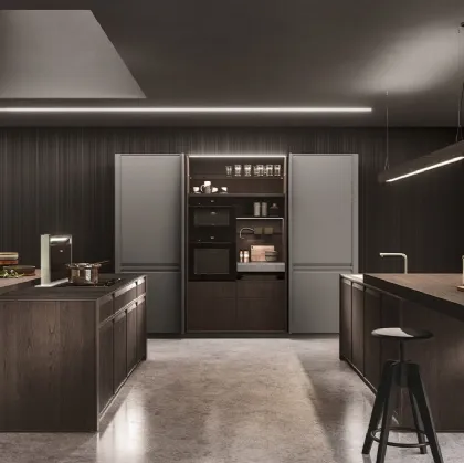 Cucina Design con doppia isola Ak 07 04 di Arrital