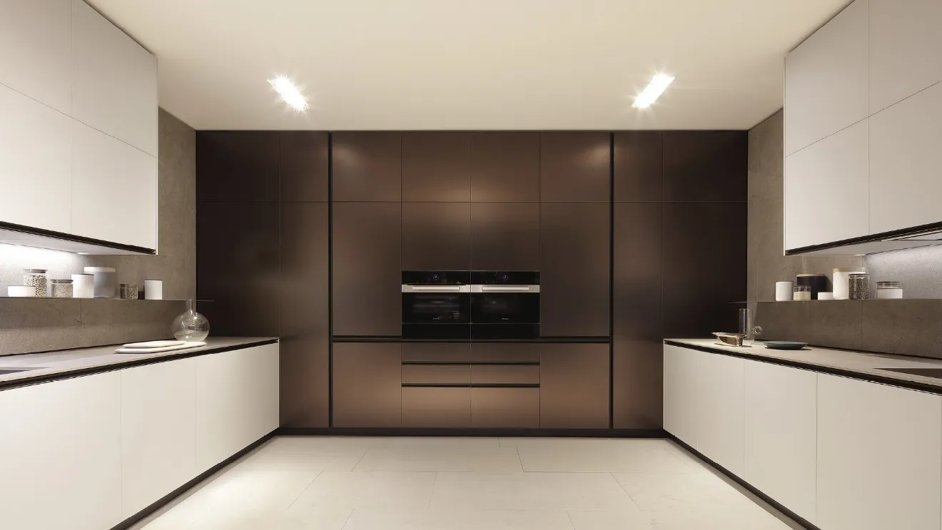 Cucina Design ad angolo My Planet 03 di Poliform