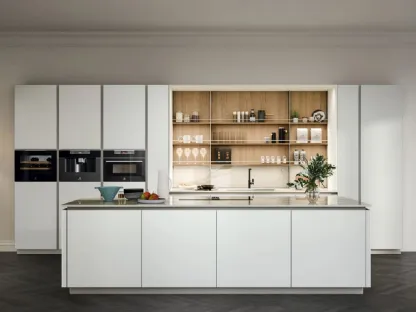 Cucina Moderna con isola Aria Tech 05 di Forma Cucine