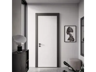 Porta blindata Mimetic Materik Cemento Bianco di Bertolotto
