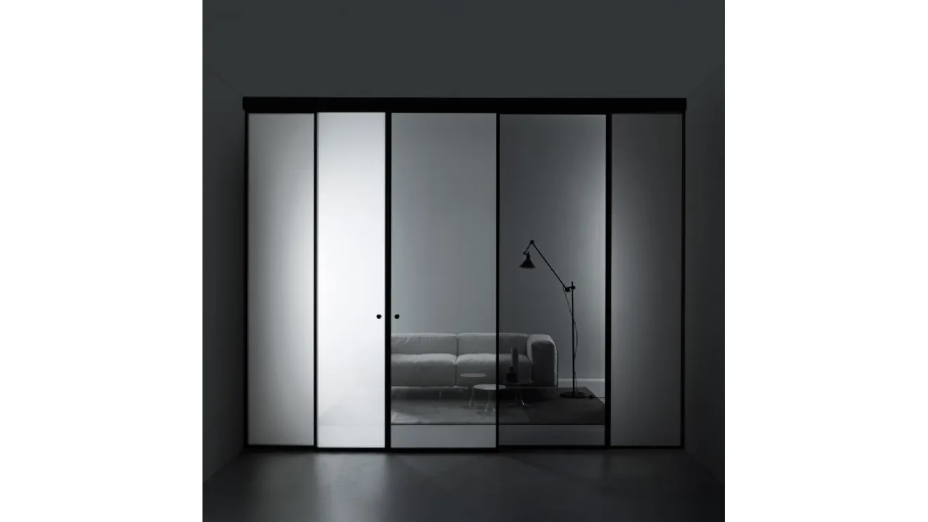 Porta per interni Aladin Slide Mono di Glas Italia