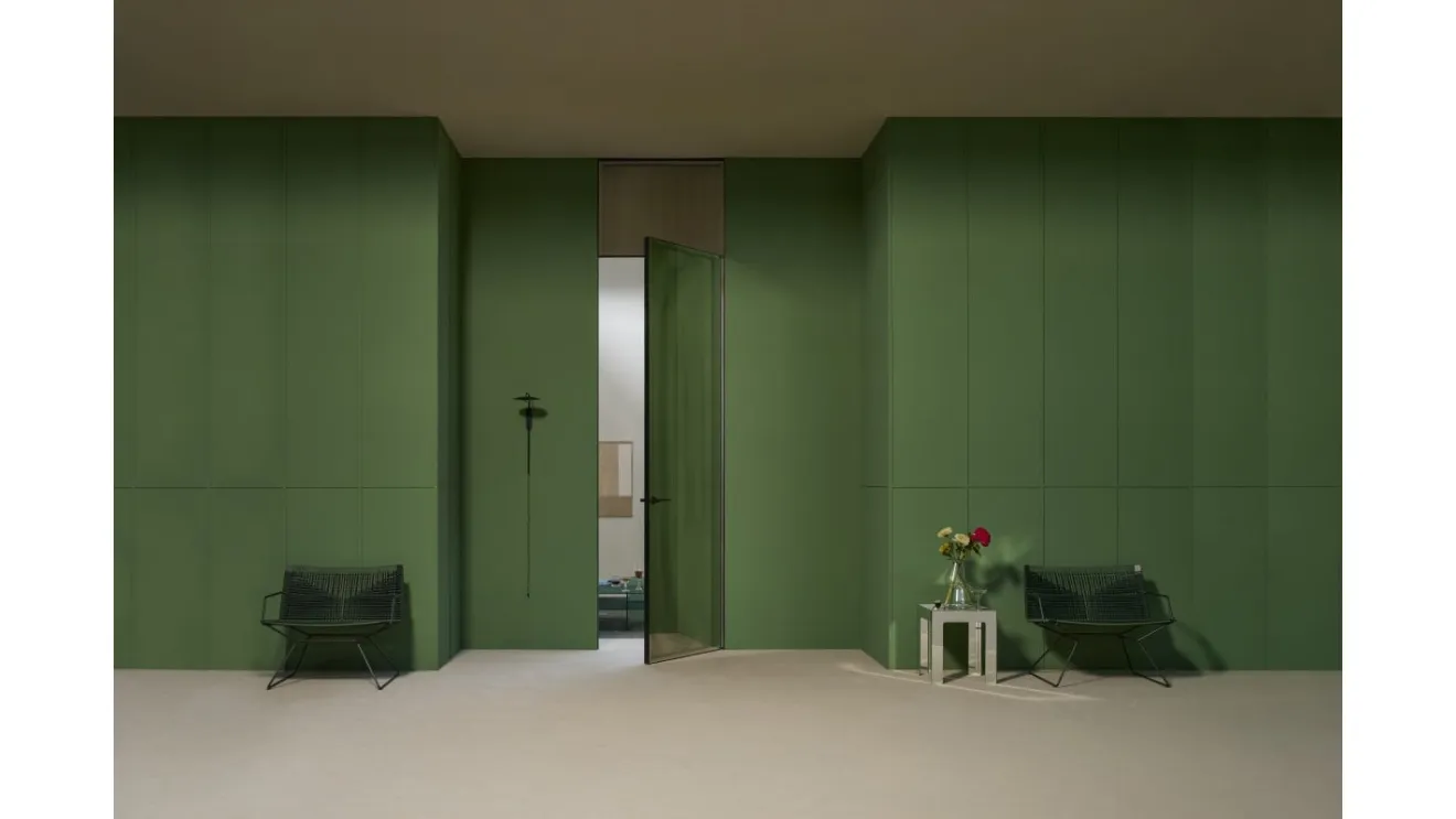 Porta per interni Aladin Swing Plain Duo di Glas Italia