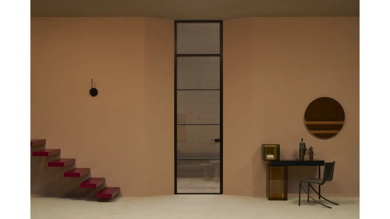 Porta per interni Sherazade Swing Slim Jambs Plus di Glas Italia